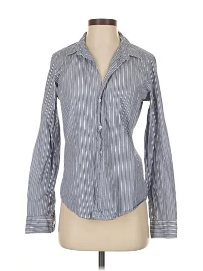 Pre-owned Frank & Eileen Long Sleeve Button Down Shirt In Gray