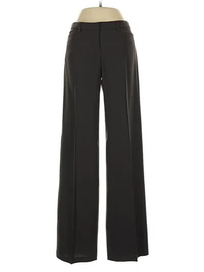 Pre-owned Emporio Armani Wool Pants In Black