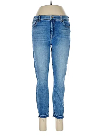 Pre-owned 7 For All Mankind Jeans In Blue