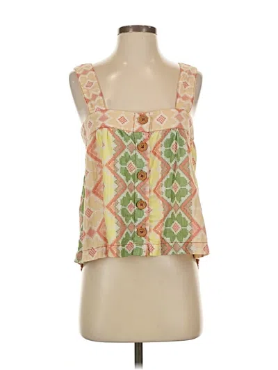 Pre-owned By Anthropologie Sleeveless Blouse In Pink
