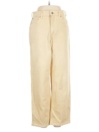 Pre-owned Everlane Casual Pants In Gold
