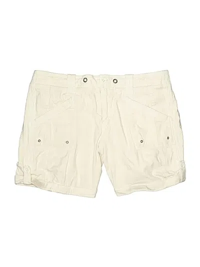 Pre-owned Z.cavaricci Cargo Shorts In White