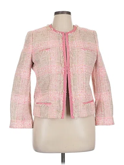 Pre-owned Brooks Brothers Jacket In Pink