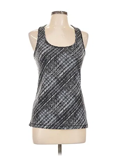 Pre-owned 90 Degree By Reflex Tank Top Gray Halter Neckline Tops