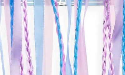 Capelli New York Kids' Assorted 6-pack Tinsel Faux Hair Extensions In Multi