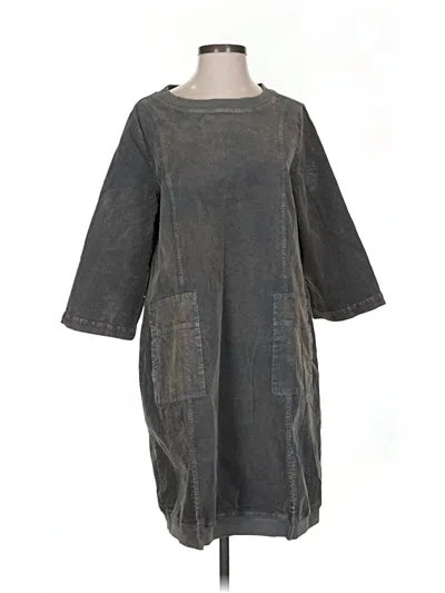 Pre-owned Beau Jours Casual Dress In Gray