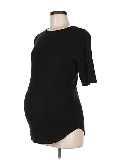 Pre-owned Gap - Maternity 3/4 Sleeve T-shirt In Black