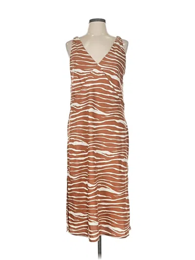Pre-owned A New Day Casual Dress In Brown