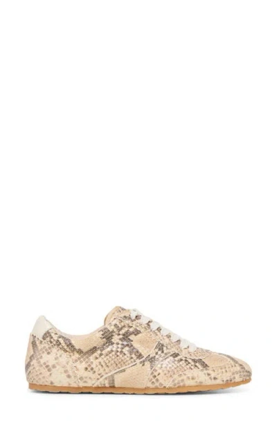 Dolce Vita Women's Dorie Low Profile Lace-up Sneakers In Neutral