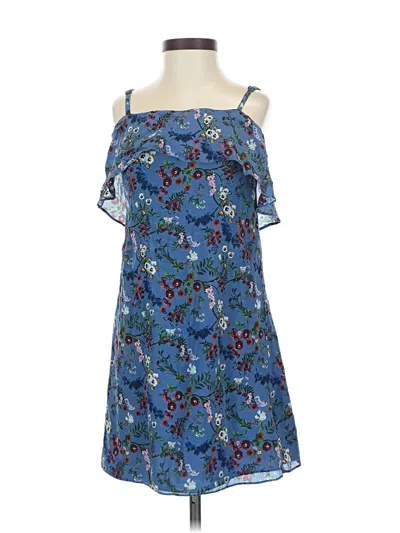 Pre-owned Alice And Olivia Alice + Olivia Casual Dress In Blue