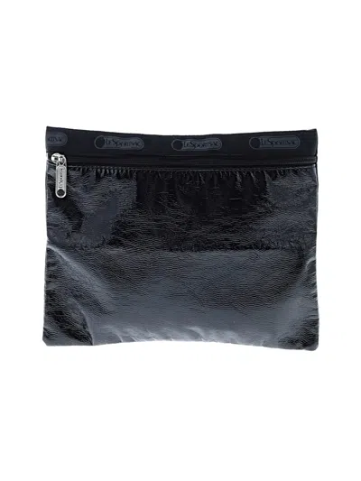 Pre-owned Lesportsac Makeup Bag In Black