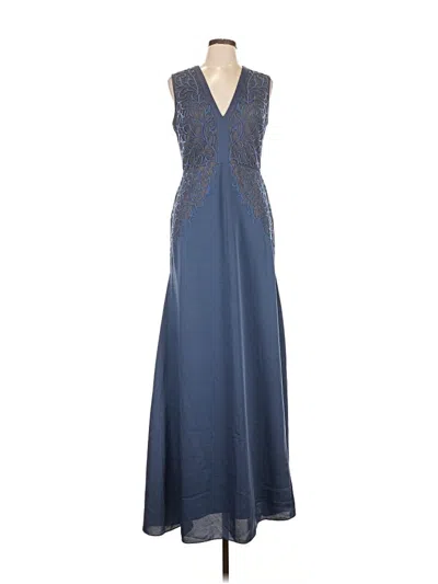 Pre-owned Bcbgmaxazria Cocktail Dress In Blue