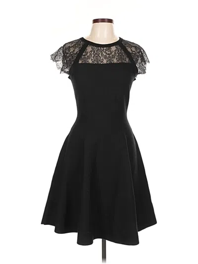 Pre-owned Milly Cocktail Dress In Black