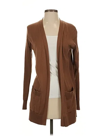 Pre-owned Matty M Cardigan Sweater In Brown