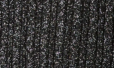 Paige Clareen Metallic Sweater Tank In Black