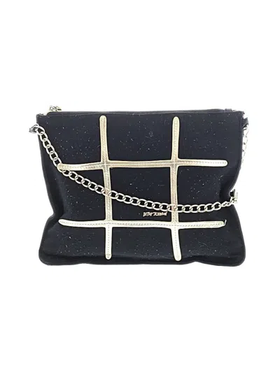 Pre-owned Betsey Johnson Crossbody Bag In Black
