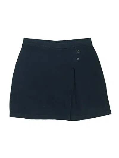Pre-owned Lands' End Kids'  Active Skirt In Blue