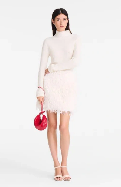 Longchamp Le Roseau Sparkling Wristlet Clutch In Brown