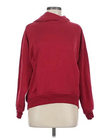 Pre-owned Athleta Sweatshirt In Red