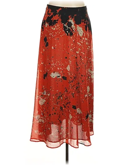 Pre-owned Made Fashion Week For Impulse Casual Skirt In Red