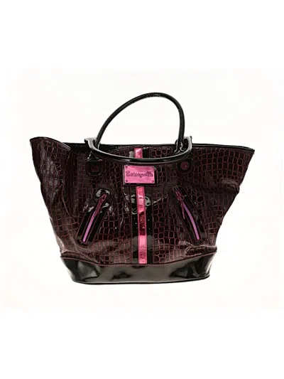 Pre-owned Betseyville By Betsey Johnson Tote Bag In Pink