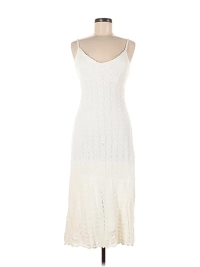 Pre-owned Hollister Casual Dress In White
