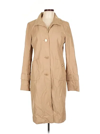 Pre-owned Tory Burch Trenchcoat In Brown