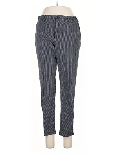 Pre-owned Uniqlo Linen Pants In Gray
