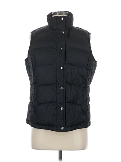 Pre-owned Lands' End Vest In Black