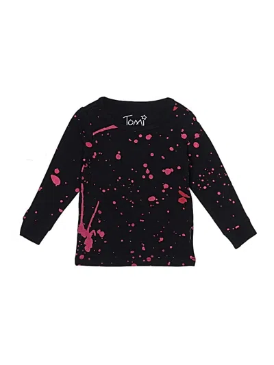 Pre-owned Assorted Brands Kids' Long Sleeve T-shirt In Black