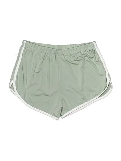 Pre-owned Real Essentials Athletic Shorts In Green