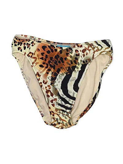 Pre-owned Profile By Gottex Swimsuit Bottoms In Brown