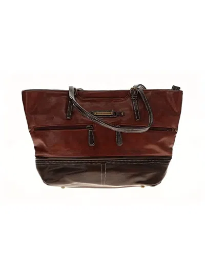Pre-owned Stone Mountain Tote Bag In Brown