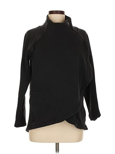 Pre-owned Athleta Turtleneck Sweater In Black