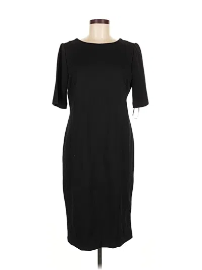 Pre-owned Carmen Marc Valvo Casual Dress In Black