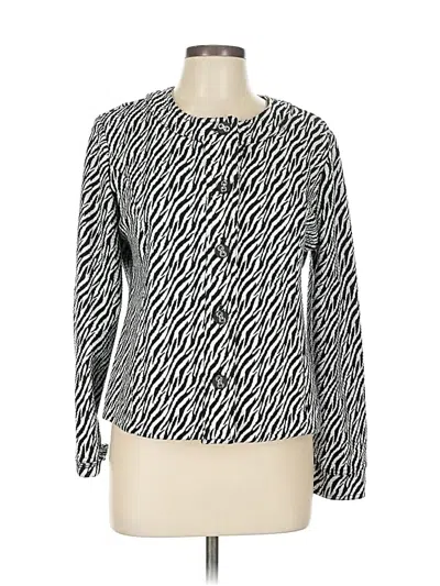 Pre-owned Charter Club Blazer Jacket In White