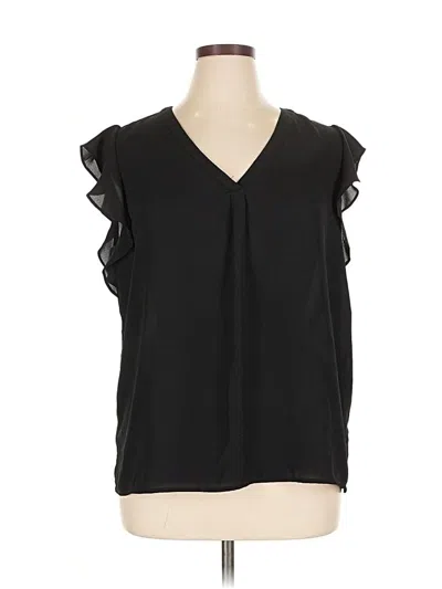 Pre-owned Philosophy Republic Clothing Sleeveless Blouse In Black