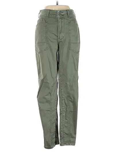 Pre-owned Pilcro Cargo Pants In Green