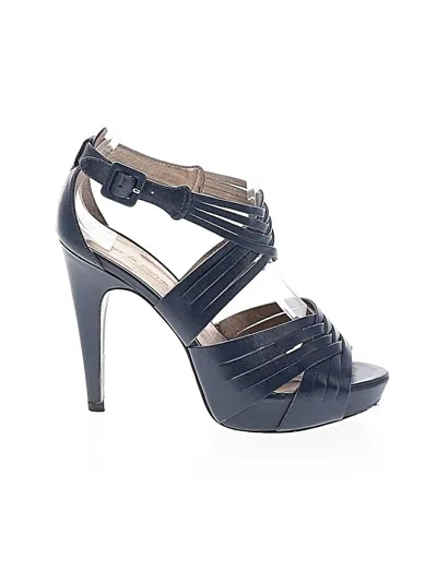 Pre-owned Pour La Victoire Sandals In Blue