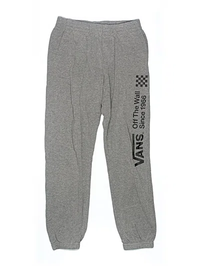 Pre-owned Vans Kids' Sweatpants In Gray