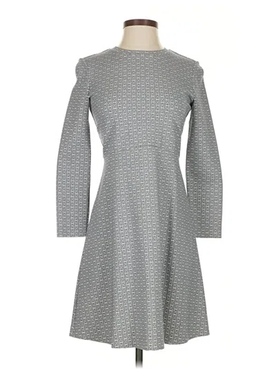Pre-owned Tory Burch Casual Dress In Gray
