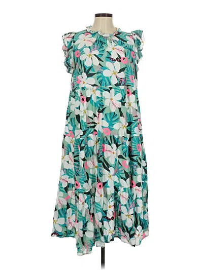 Pre-owned Thml Casual Dress In Blue