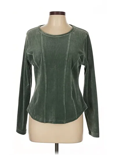 Pre-owned The Territory Jeans Cardigan Sweater In Green