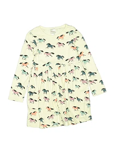 Pre-owned Hanna Andersson Kids' Dress In White