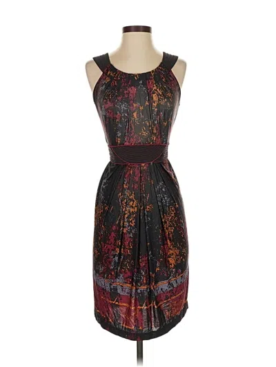 Pre-owned Bcbgmaxazria Cocktail Dress In Black