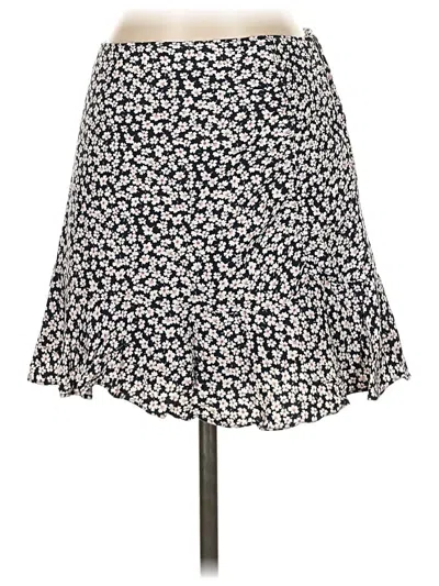 Pre-owned Abercrombie & Fitch Casual Skirt In Black