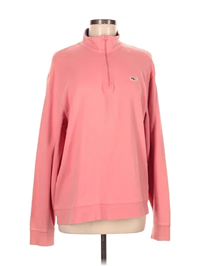 Pre-owned Vineyard Vines Sweatshirt In Pink