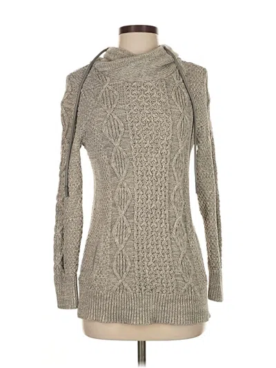 Pre-owned L.l.bean Signature Turtleneck Sweater In Gray