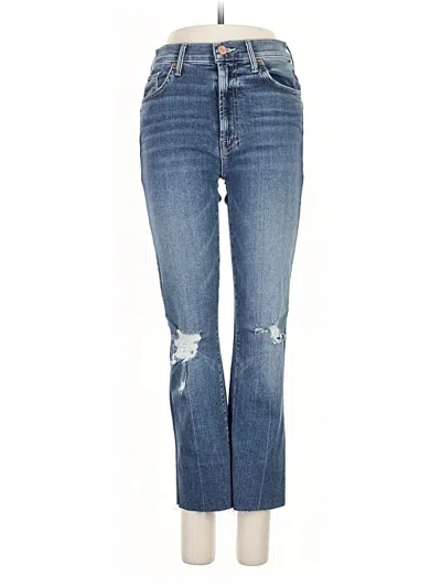 Pre-owned Mother Jeans In Blue