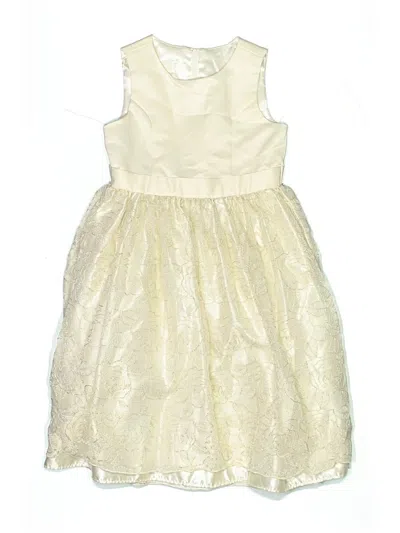 Pre-owned American Princess Kids' Dress In White